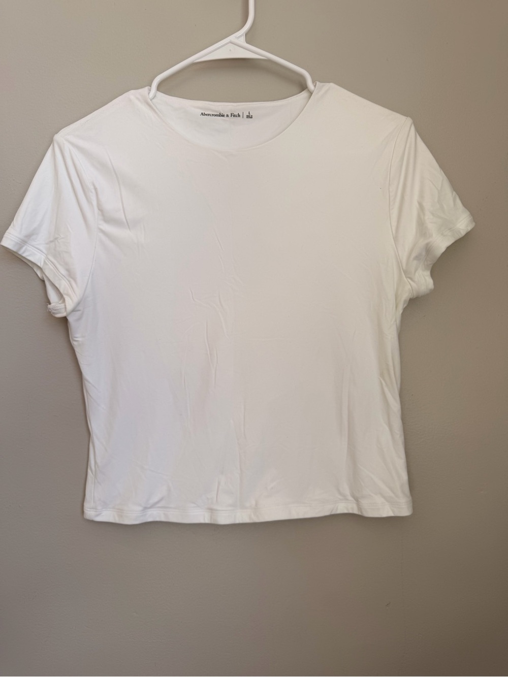 Abercrombie Soft Matte Seamless Baby Tee Black